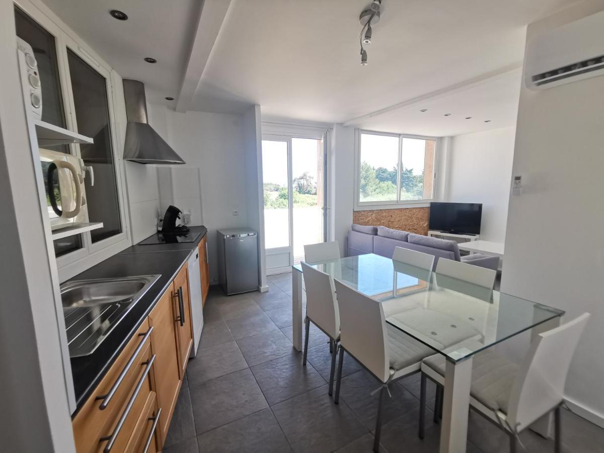 Appartement à 15 minutes des plages et de Montpellier Villeneuve-lès-Maguelonne Esterno foto