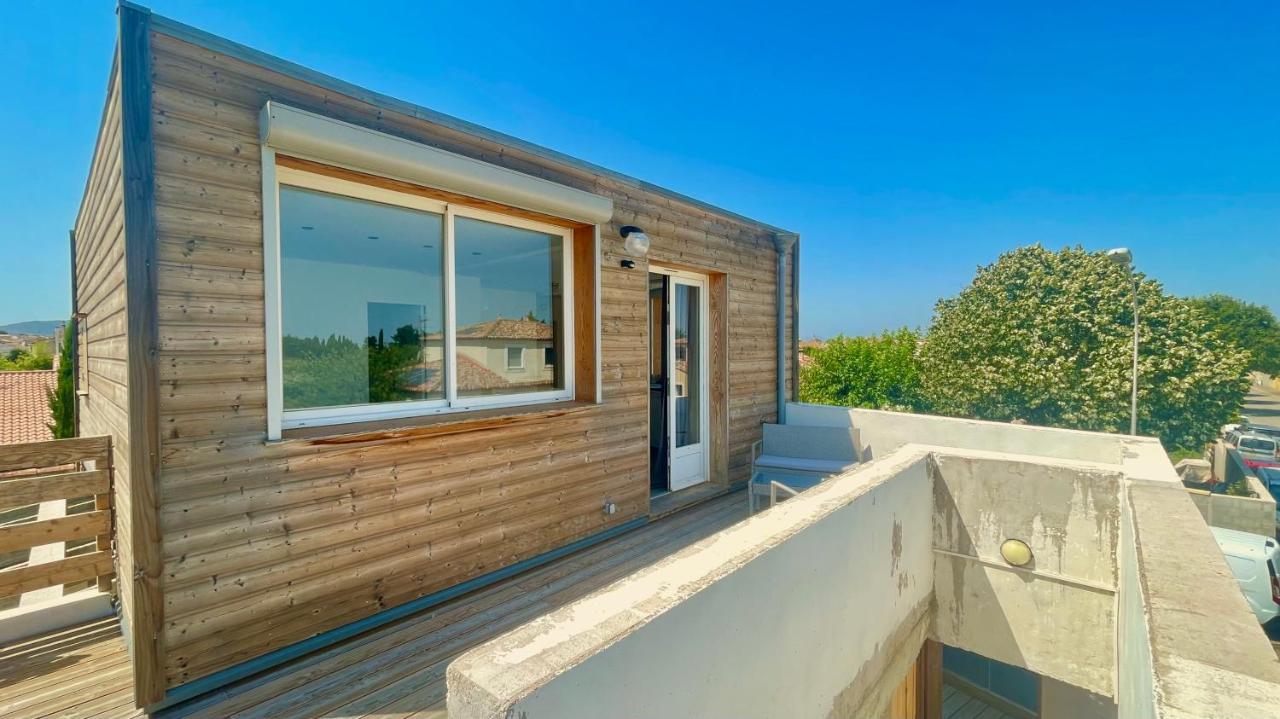 Appartement à 15 minutes des plages et de Montpellier Villeneuve-lès-Maguelonne Esterno foto